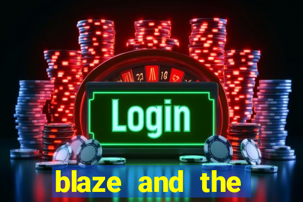 blaze and the monster machines logo font